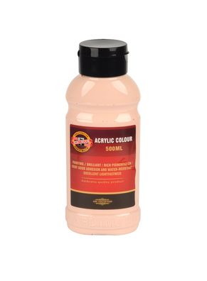 KOH Acrylfarbe 500 ml Flasche rose