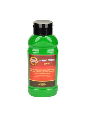 KOH Acrylfarbe 500 ml Flasche permanent green