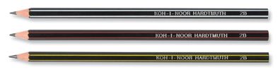 KOH Bleistifte Graphitstifte Gradation 2B 12er