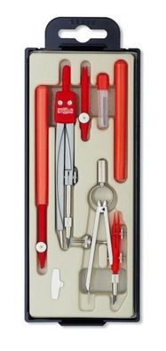 KOH Zirkelkasten 7 teilig Grundschulzirkel sortiert