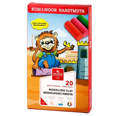 KOH Modelliermasse- Knetmasse 20er Pack ,400 g