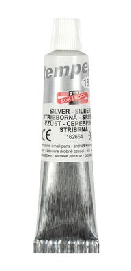 KOH Temperafarbe 16 ml Tube silver