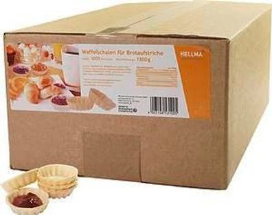 Hellma Waffelschale 1000 St. (1,3 kg)