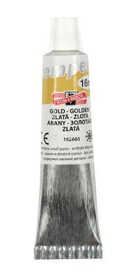 KOH Temperafarbe 16 ml Tube gold