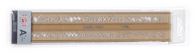 KOH Schablone - Schriftschablone 7,0 mm - Rauchfarbig