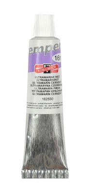 KOH Temperafarbe 16 ml Tube ultramarine red