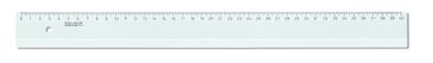 KOH Lineal - Plast 40 cm Skala - Transparent 1