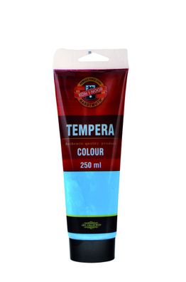 KOH Temperafarbe 250 ml Tube cyan blue
