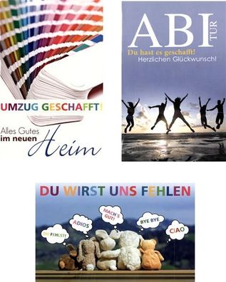 SKOR Glückwunschkarten " Verschiedene Anlässe " sort M2 1St