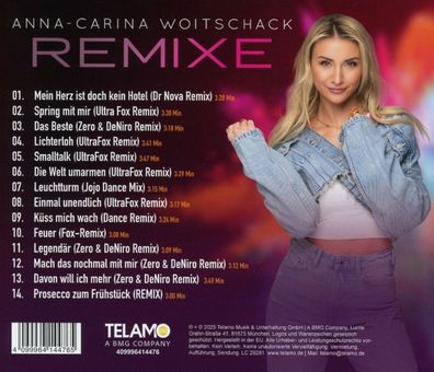 Anna-Carina Woitschack: Anna-Carina Woitschack: Remixe - - (