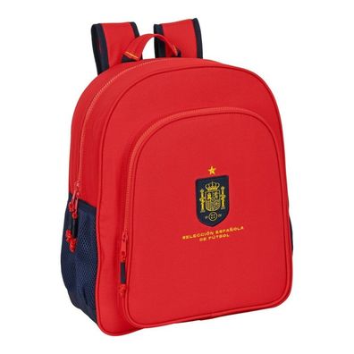Schulrucksack RFEF Rot Blau (32 x 38 x 12 cm)