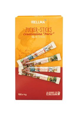 Hellma Zuckersticks Creativline 100 x 4g