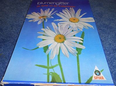 Blumengitter- Der Würfel mit den 14 Möglichkeiten-Spika Würfelspiel DDR