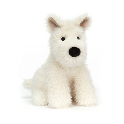Jellycat Hund Weiß Plüschtier Kuscheltier Stofftier Spielzeug Geschenk weich 23CM