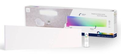 tint Smarte LED-Panelleuchte ARIS dimmbar 120x30cm - Neuwertiger Zustand
