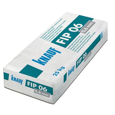 KNAUF FIP 06 Filzputz naturweiß 0,6mm 25kg