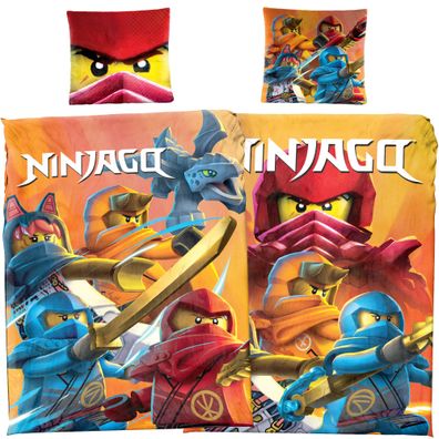 LEGO Ninjago Rise of the Ninjas Bettwäsche Linon/Renforcé