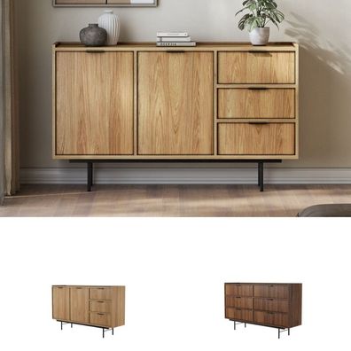 Kommode EDI 2D3S Schränk, Mehrzweckschrank, Sideboard, Stauraum