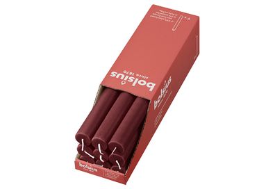 Bolsius Leuchterkerzen "Rustik" 9er Karton 411563