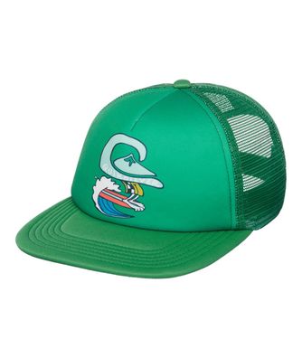 Quiksilver Kids Snapback Trucker Cap Classic Foam 2 leprechaun