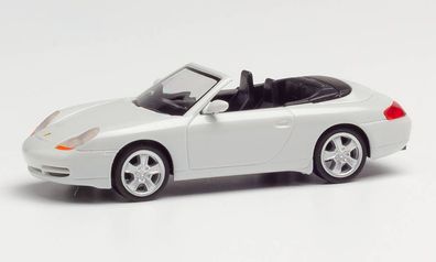 Herpa 1/87 032674-002 Porsche 996 C4 Cabrio weiß - NEU