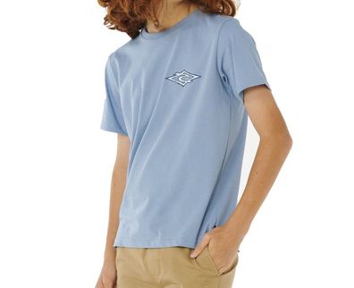 RIP CURL Kids T-Shirt Hazey Days faded denim