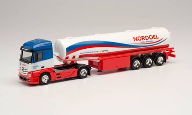 Herpa 1/87 942096 MB Actros SFTP 2.3 Benzintankzug „HERMANN LOTHER”
