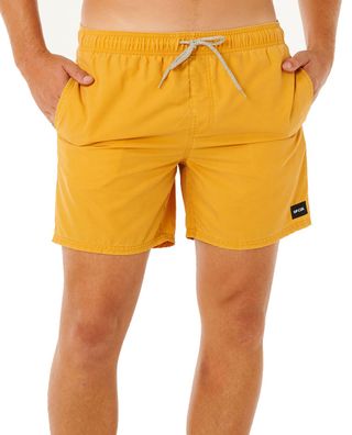 RIP CURL Badeshort Offset Washed golden hour
