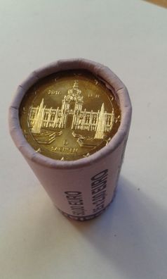 Sichtrolle 25 x 2 euro 2016 Sachsen Dresden Zwinger Präge D München