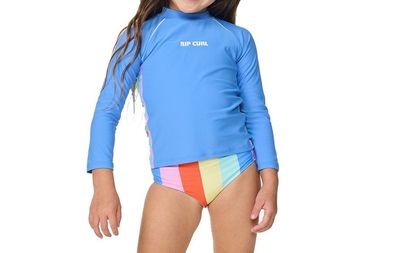RIP CURL Kids Longsleeve Sunshine Revival cornflower blue
