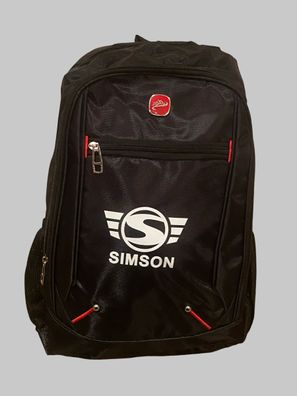 Backpack Rucksack mit Simson Logo ideal für den Ausflug mit der Simson (Simme)