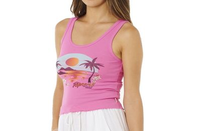 RIP CURL Women Top Hotel Malibu super pink