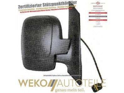 Außenspiegel rechts Diederichs 3497624 für Citroën passend für FIAT Peugeot