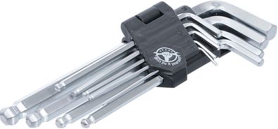 Winkelschlüssel-Satz | Innensechskant / Innensechskant mit Kugelkopf 1,5 - 10 mm