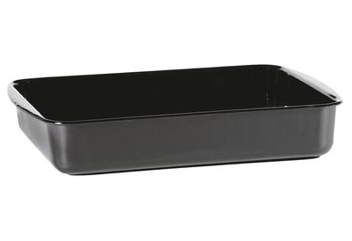 KARL KRÜGER Auflaufform Universal 41x32x7,5cm emailliert schwarz 193142