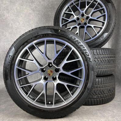 Winterräder Porsche Macan 1 + 2 20" Original RS Spyder Felgen GTS Turbo 95B044641H