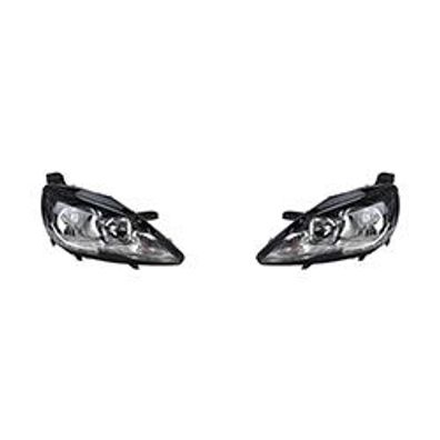 Scheinwerfer Halogen passend für Peugeot 308 Ii 09/2013- H7 HB3 Set Links Rechts