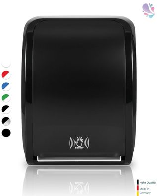 Handtuchspender SENSOR, berührungslos, Batterie & Netzbetrieb, Blattlängenregulator
