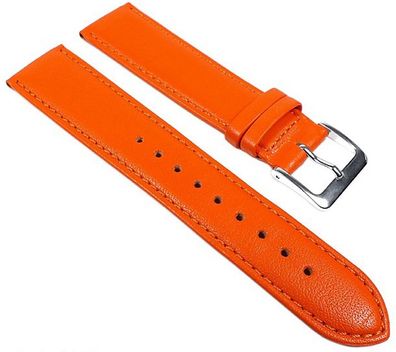 Uhrenarmband Kalbnappa weich Orange Graf Miami 22597S
