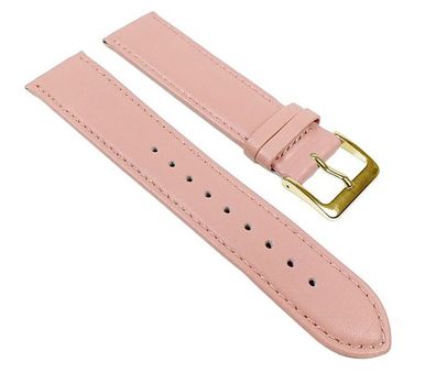 Uhrenarmband Leder Kalbnappa weich Rosa Miami 22596G