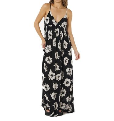 RIP CURL Kleid Party Pack Maxi black/off white