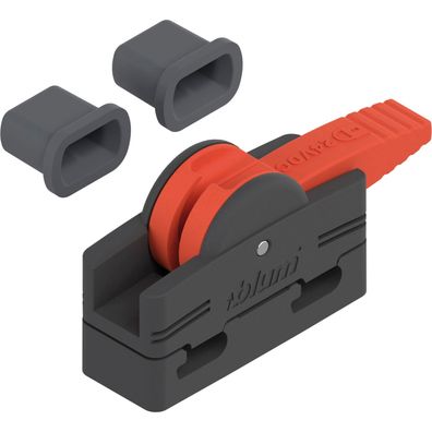 blum SERVO-DRIVE Verbindungsknoten und Kabelendenschutz 24 Volt schwarz