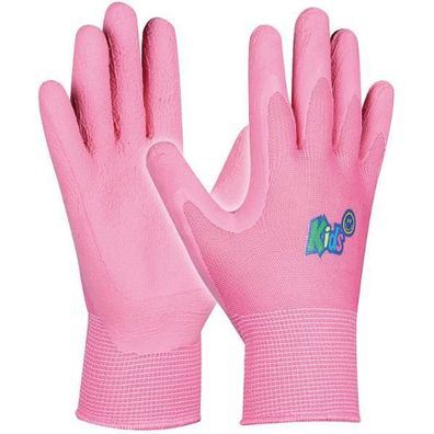 Gebol Kinder Schutzhandschuh Kids Farbe pink Größe 5-8 Jahre ()