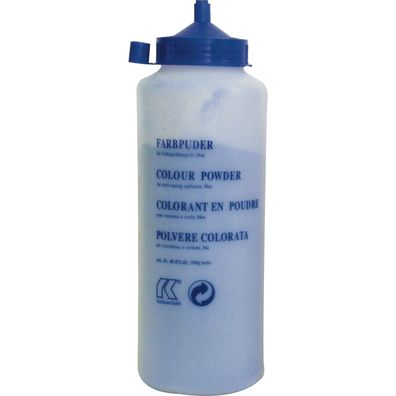 Kaufmann Farbkreide blau in Pulverform 360 Gramm in Flasche (0.36kg)