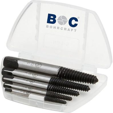 Bohrcraft Schraubenausdreher-Satz Code 9700 Gr.1 -5 Kassette 5-teilig (5Stk)