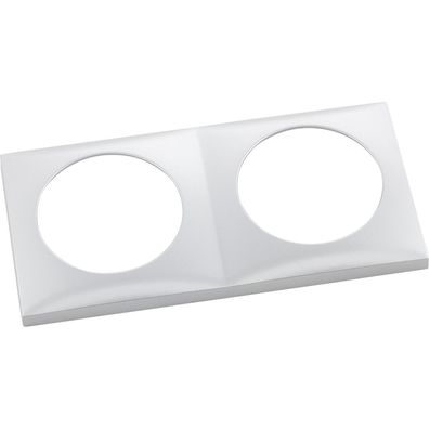 Berker Integro Flow Rahmen 2fach chrom matt lackiert ()