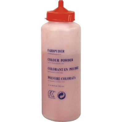 Kaufmann Farbkreide rot in Pulverform 360 Gramm in Flasche (0.36kg)