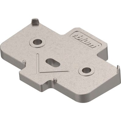 blum Winkelkeil kreuzform + 5° Schraubversion Zink Distanzstärke 3mm