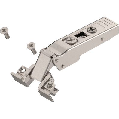 blum CLIP top Alurahmenscharnier 120° gerade ohne Feder Schrauben