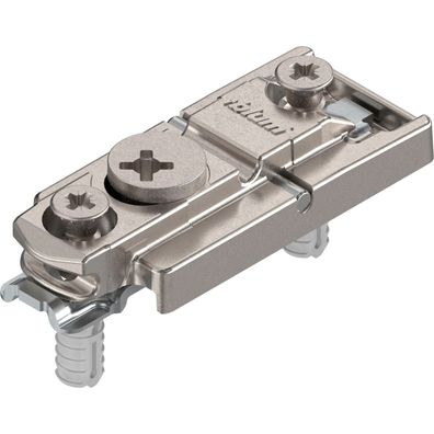 blum CLIP Exzenter Montageplatte gerade Zink Expando Distanz 0mm